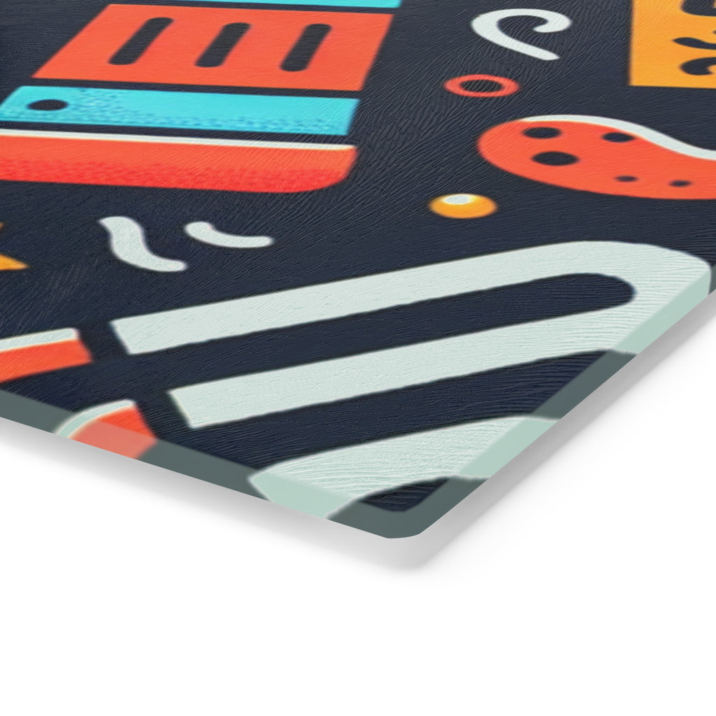 BBQ Pattern - Cutting Board