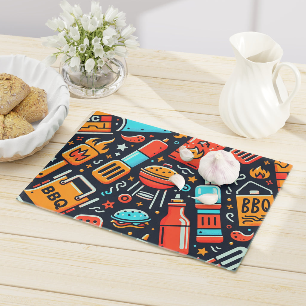 BBQ Pattern - Cutting Board