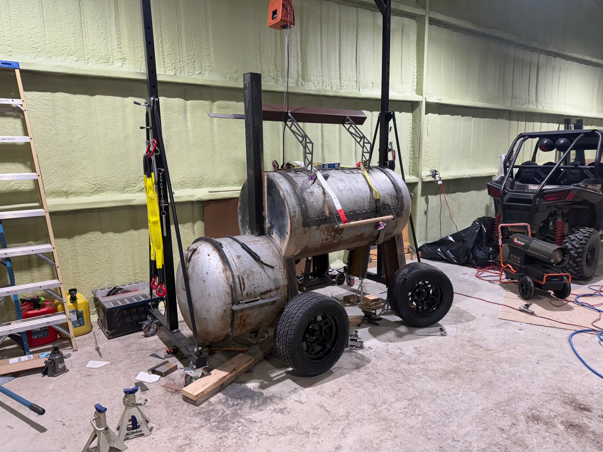 175 Gallon Reverse Flow Offset with Oversized Tires
