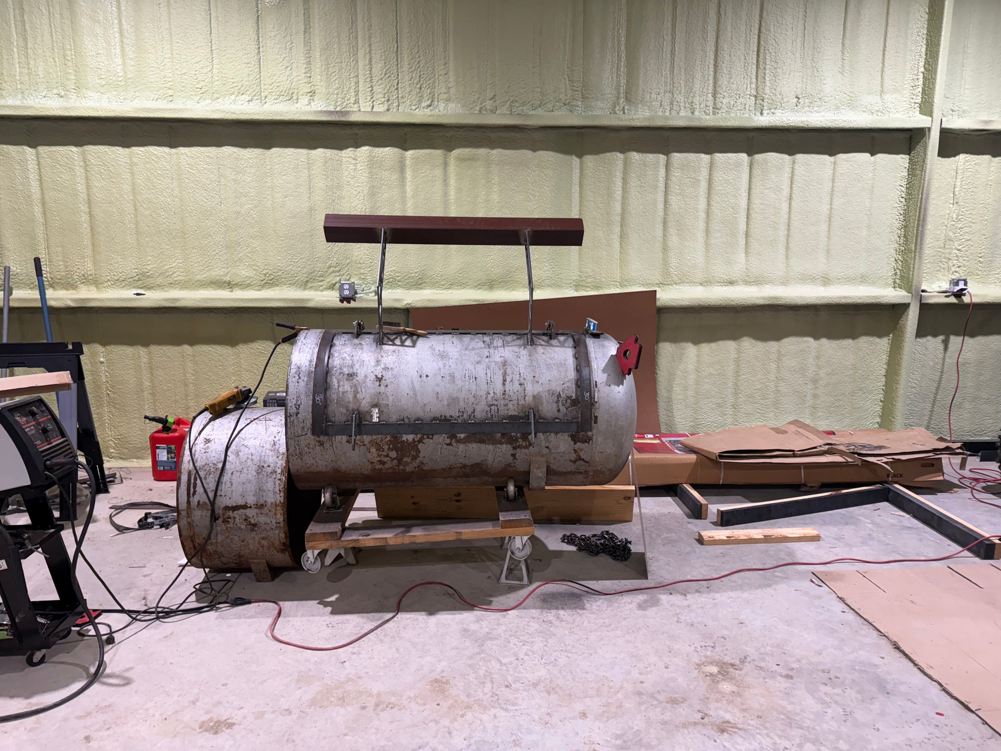 175 Gallon Reverse Flow Offset with Oversized Tires