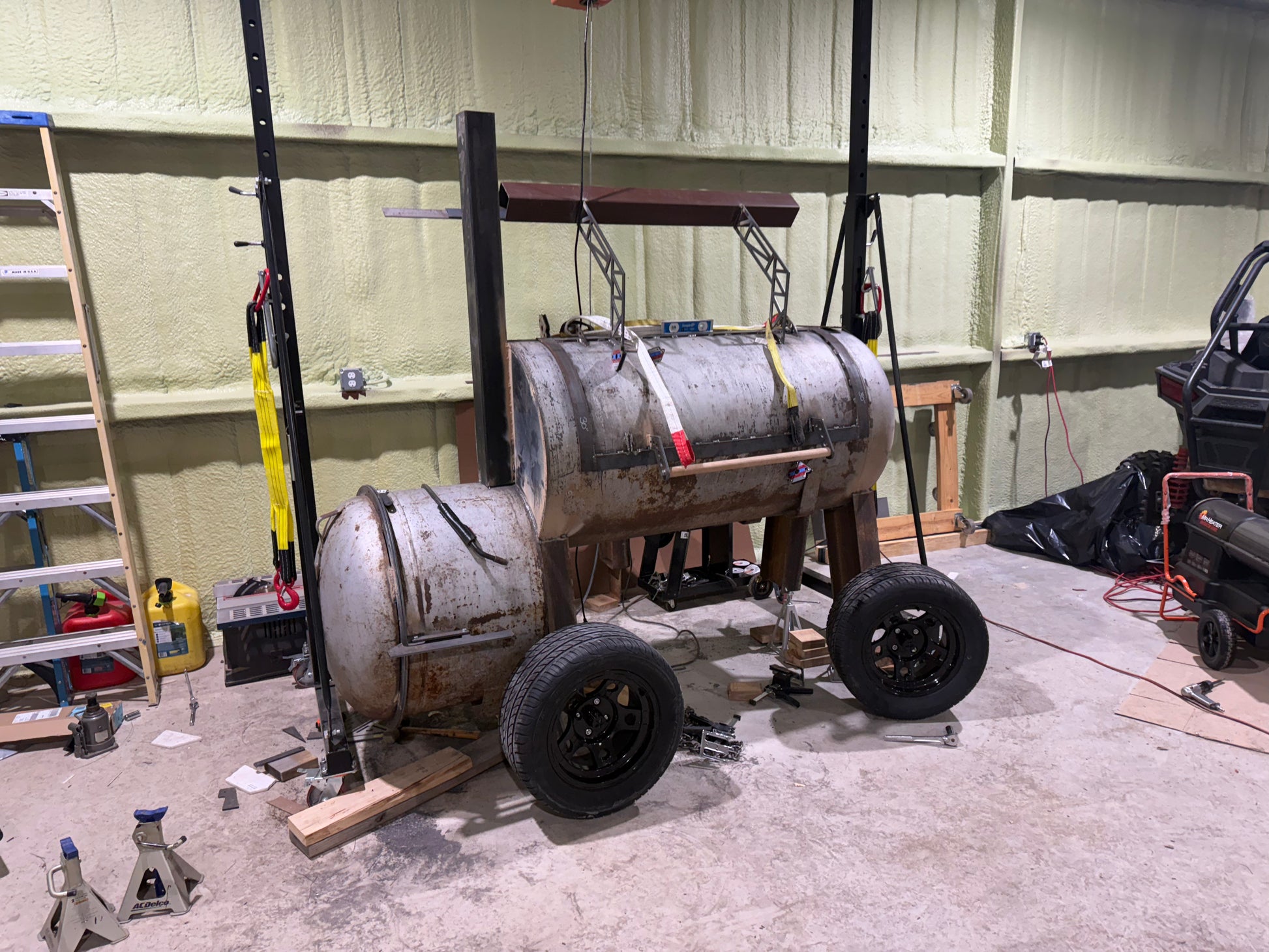 175 Gallon Reverse Flow Offset with Oversized Tires