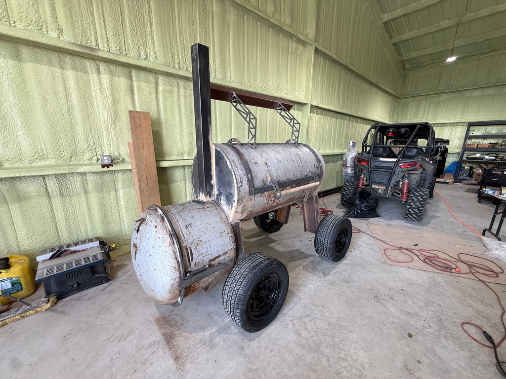 175 Gallon Reverse Flow Offset with Oversized Tires