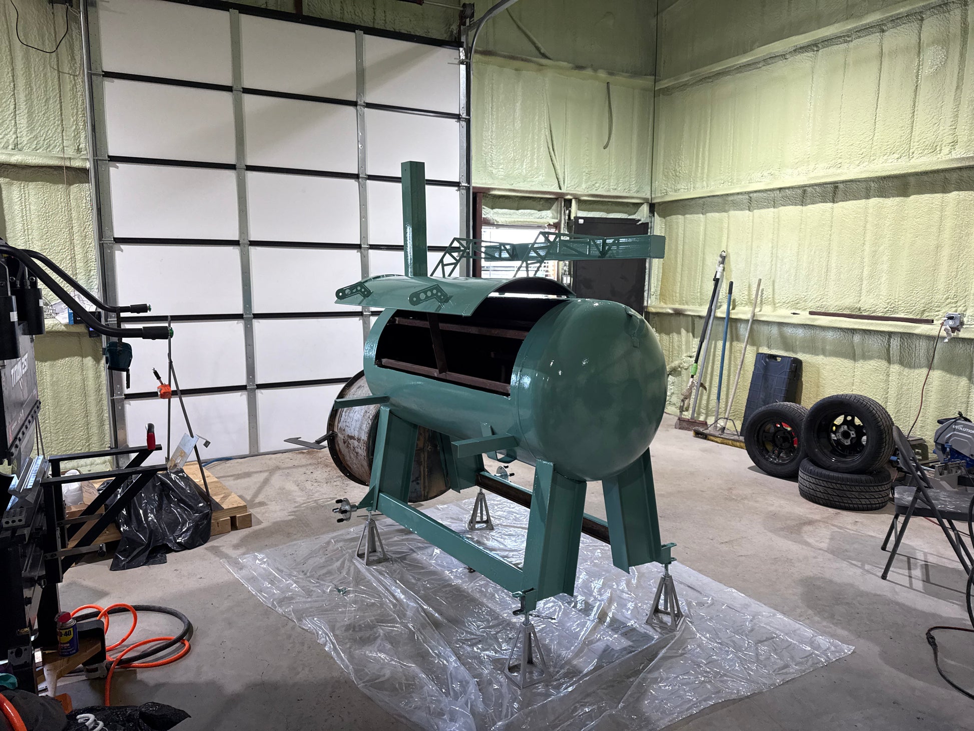 175 Gallon Reverse Flow Offset with Oversized Tires