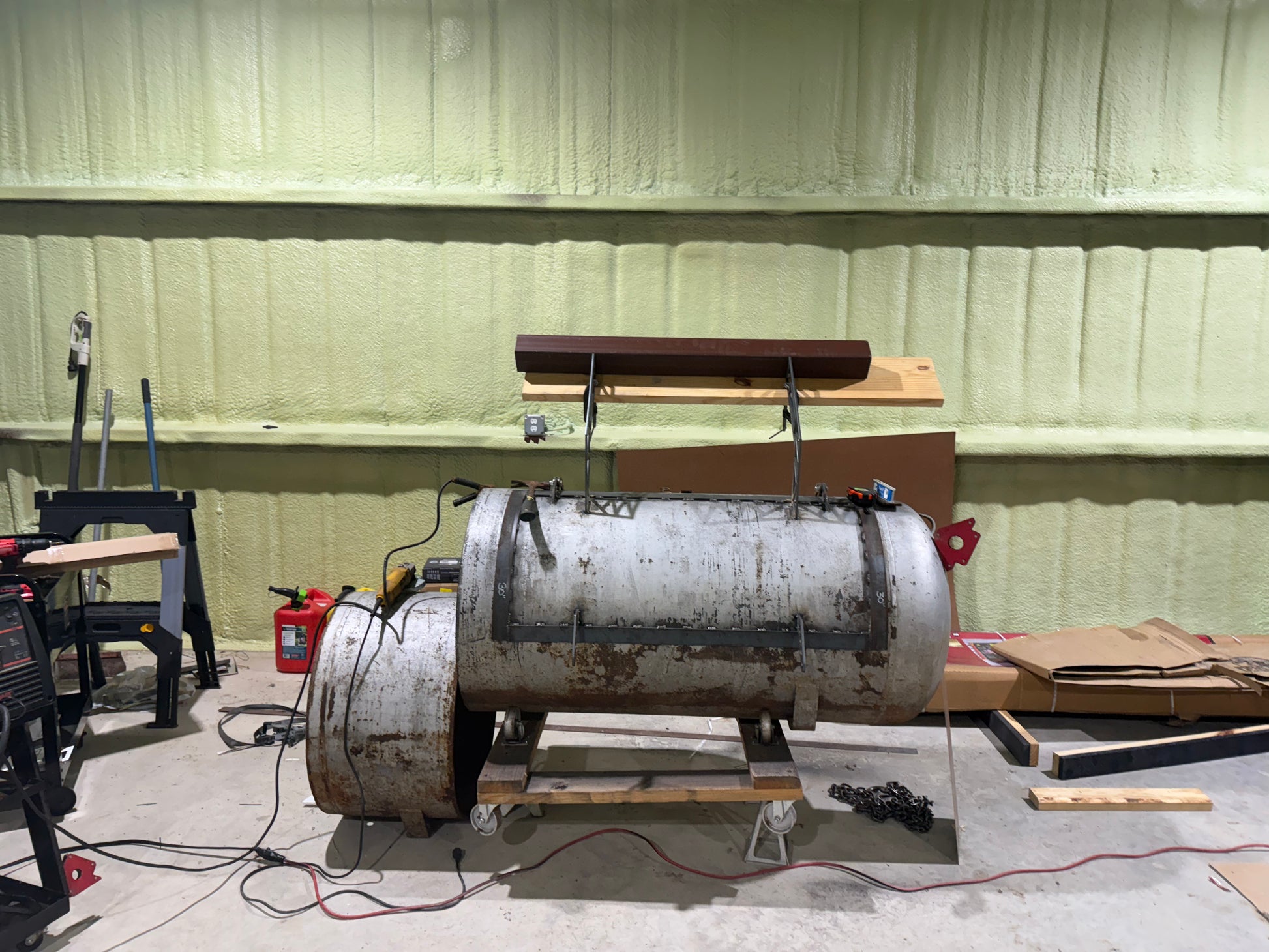 175 Gallon Reverse Flow Offset with Oversized Tires