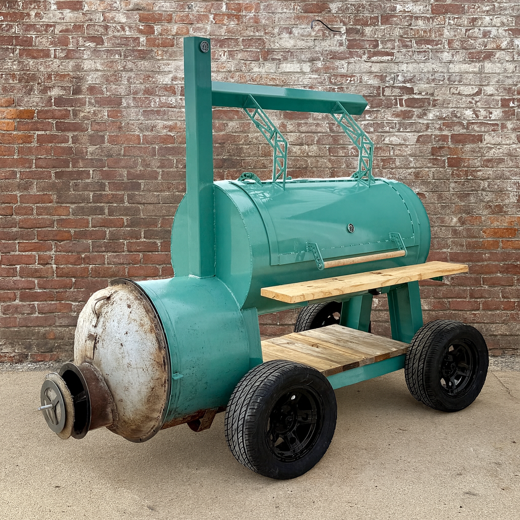 175 Gallon Reverse Flow Offset with Oversized Tires